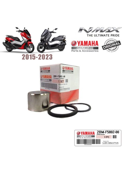 Nmax 125/155 2021-2024 Orijinal Ön Fren Kaliper Piston Seti