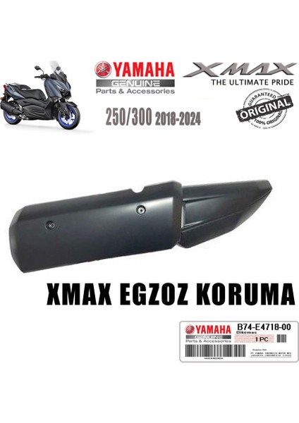 Xmax 250/300 2018-2024 Orijinal Egzoz Koruma Kapağı