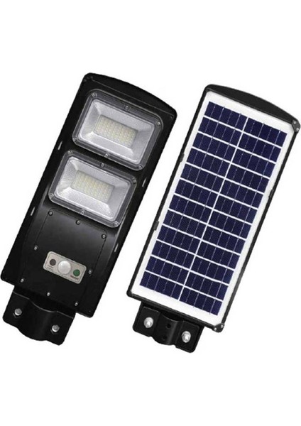 300W Solar Sokak Armatürü Siyah Gövde 6500K IP65