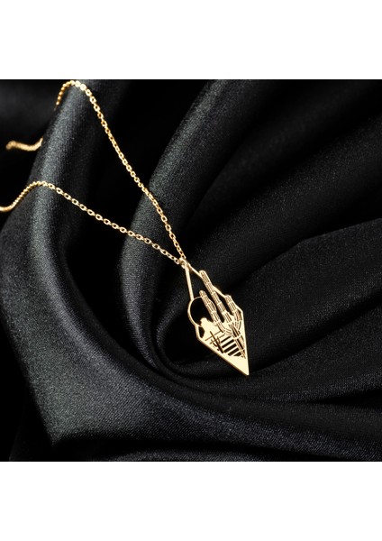 Geometrik Kaktüs Kadın Gümüş Kolye, 925 Ayar Gümüş Kolye, Gümüş, Rose Gold, Altın Kaplama Kolye fiyatları