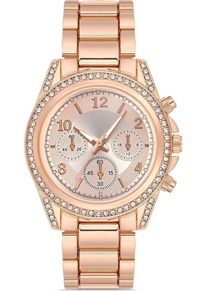 Taşlı Dekoratif Kadran Şık Kadın Kol Saati fiyatları