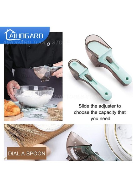 Kutulu Ayarlanabilir Ölçüm Kaşığı Mutfak Terazisi Pişirme Pişirme Gıda Ağırlığı Ölçüm Kaşığı Kahve Çay Şeker Kaşığı Ölçeği Mutfak Aracı (Yurt Dışından) fiyatları