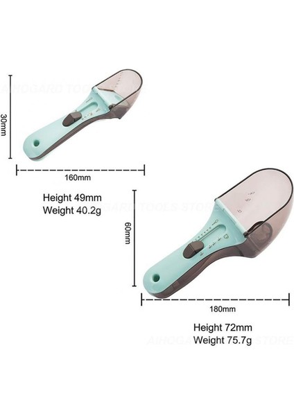 Kutulu Ayarlanabilir Ölçüm Kaşığı Mutfak Terazisi Pişirme Pişirme Gıda Ağırlığı Ölçüm Kaşığı Kahve Çay Şeker Kaşığı Ölçeği Mutfak Aracı (Yurt Dışından) fırsatları