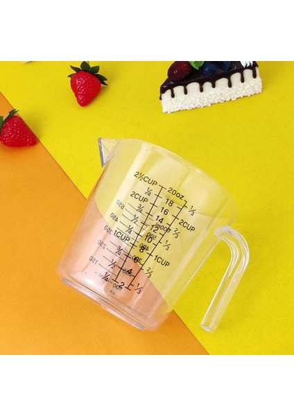 1000 ml 300/600/1000 ml Ölçme Kabı Şeffaf Isıya Dayanıklı Plastik Süt Su Ölçeği Ölçme Kavanozu Mikrodalga Fırın Aleti Pişirme Için (Yurt Dışından)