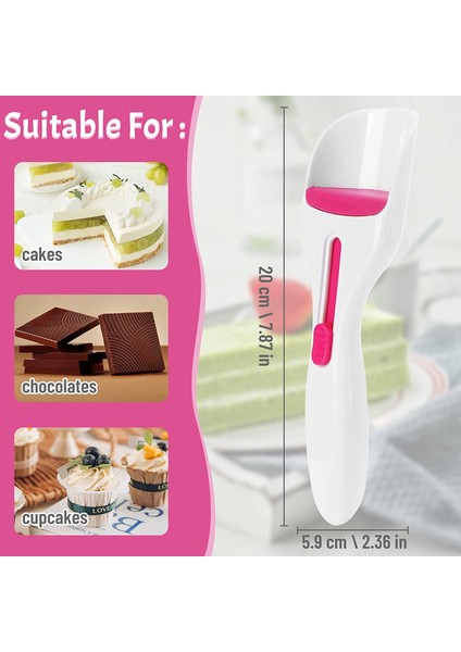 Beyaz Çikolatalı Kek Hamuru Dağıtım Kepçe Itebilir Emek Tasarrufu Sağlayan Kek Kepçe Dağıtıcı Ev Pişirme Araçları Mutfak Aksesuarları (Yurt Dışından) modelleri
