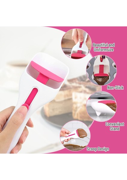 Beyaz Çikolatalı Kek Hamuru Dağıtım Kepçe Itebilir Emek Tasarrufu Sağlayan Kek Kepçe Dağıtıcı Ev Pişirme Araçları Mutfak Aksesuarları (Yurt Dışından) fırsatları