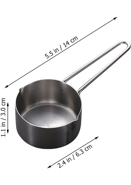 15,20X7,40X3,00CM Ölçü Kaşığı Restoran Kahve Ölçü Kepçesi Saplı Süt Kaşığı Baharat Pişirme Ölçeği Ölçü Kaşığı (Yurt Dışından) indirimleri