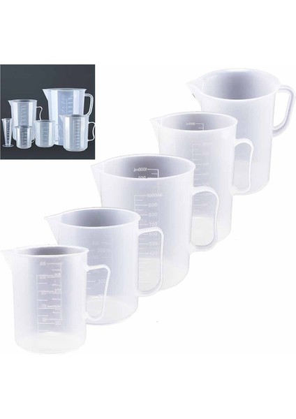 2000 ml 250/500/1000/2000/5000ML Şeffaf Plastik Ölçü Bardak Çift Terazi Bardak Sıvı Ölçü Fincan Mutfak Sıvı Numune Ölçü Aracı (Yurt Dışından) fiyatları