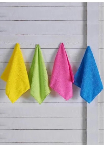 4'Lü Temizlik Bezi 30*30 Cm