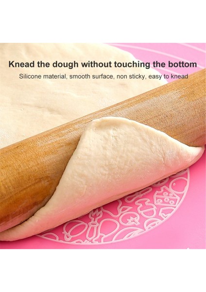 Mor 64X45CM Silikon Yoğurma Pedi Çok Boyutlu Haddeleme Pedi Yapışmaz Kesme Tahtası Pişirme Aracı Mutfak Pasta Erişte Pratik Yoğurma Pedi (Yurt Dışından) fiyatları