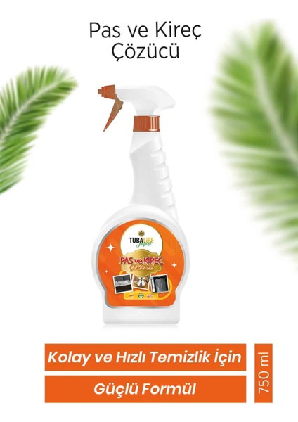 Tubalıfe Pas ve Kireç Çözücü 750 ml