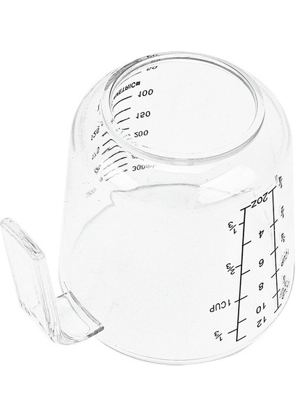 1000ML 150/300/600/1000 ml Plastik Ölçüm Kabı Temizle Ölçekli Gösterisi Şeffaf Kupa Dekantör Ağzı Ölçüm Cihazı Görsel Ölçekli Pişirme Aracı (Yurt Dışından)
