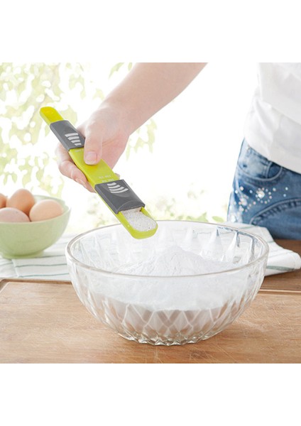 13G-13ML Ayarlanabilir Pişirme Ölçeği Ölçüm Kaşığı Gram Kaşık Plastik Kantitatif Kaşık Pişirme Ölçüm Kaşığı Mutfak Aracı (Yurt Dışından) modelleri