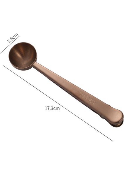 Gül Altın Paslanmaz Çelik Kahve Ölçme Kaşığı Mutfak Ölçme Kaşıkları Çay Kahve Kepçe Şeker Baharat Ölçü Kaşığı Coffeeware (Yurt Dışından)