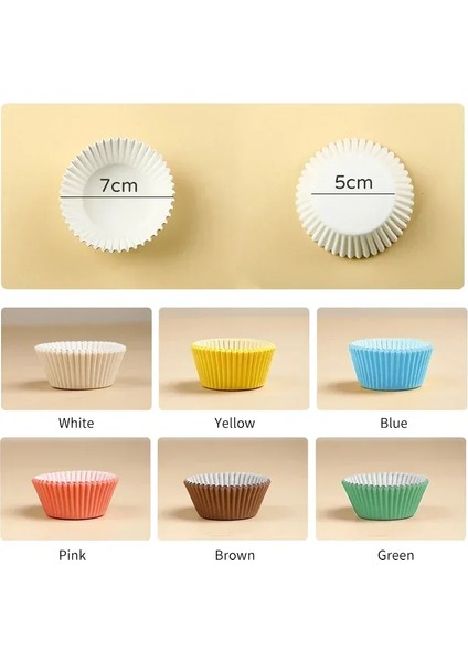 A01 50 Adet 50/100 Adet Muffin Cupcakes Pasta Aksesuarları Tek Kullanımlık Yağ Geçirmez Kek Fincan Kalıbı Fırında Tatlılar Cupcake Gömlekleri Bakeware (Yurt Dışından) modelleri