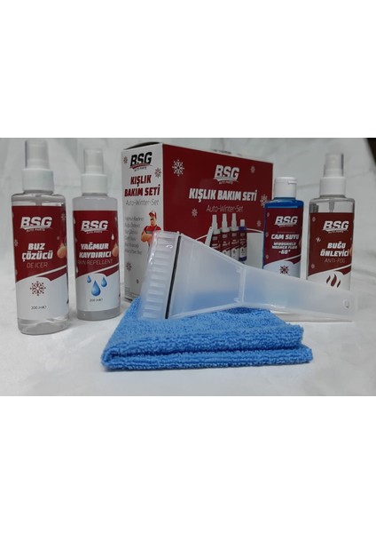 Bsg Auto Parts Kışlık Bakım Seti 6 Parça Yağmur Kar Çamur
