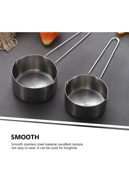 15,20X7,40X3,00CM Ölçü Kaşığı Restoran Kahve Ölçü Kepçesi Saplı Süt Kaşığı Baharat Pişirme Ölçeği Ölçü Kaşığı (Yurt Dışından)