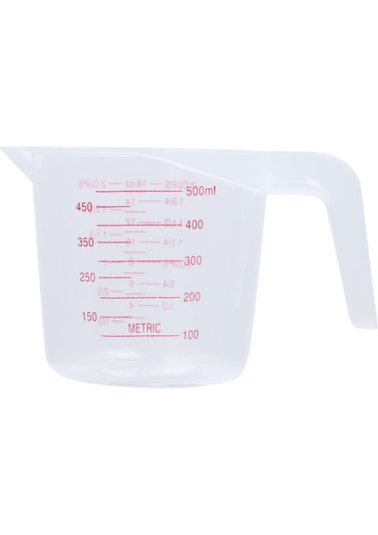 Temizle 250 ml 3 Adet Plastik Ölçüm Kabı Isıya Dayanıklı Istiflenebilir Sıvı Ölçü Açılı Kavrama ve Borulu Mutfak Ölçme Aletleri Aksesuarları (Yurt Dışından)