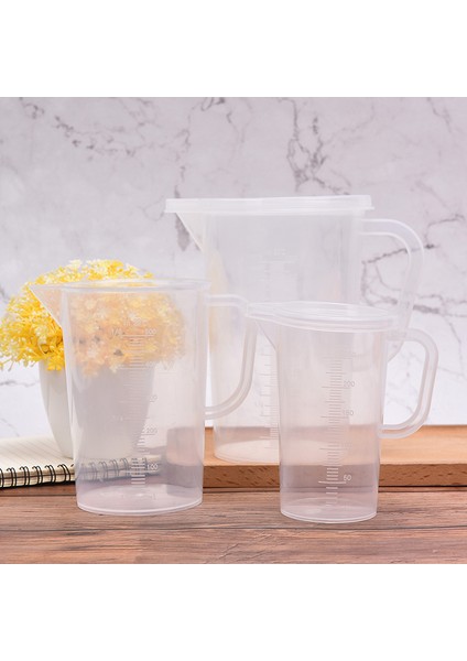 Kapaksız 1000ML 1 Adet Mutfak Ölçüm Kabı 200/500/1000ML Pp Plastik Koni Ölçüm Kabı Yuvarlak Dijital Kalın Saplı Mutfak Aleti Pişirme Için (Yurt Dışından) indirimleri