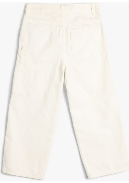 Pantolon Cep Detaylı Düğmeli Pamuklu fiyatları