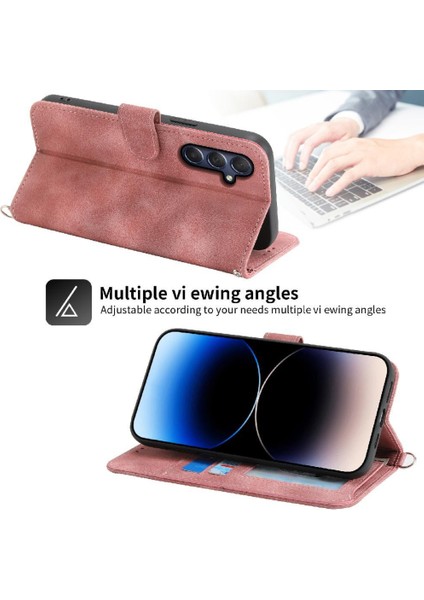 Samsung Galaxy M54 Bileklik Kabartmalı Çoklu Kredi Kartı Için Flip Case (Yurt Dışından) indirimleri