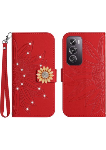 Oppo Oppo 12 Pro 5g Darbeye Dayanıklı Tpu Kabuk Flip Cüzdan Kredi Kartı (Yurt Dışından)