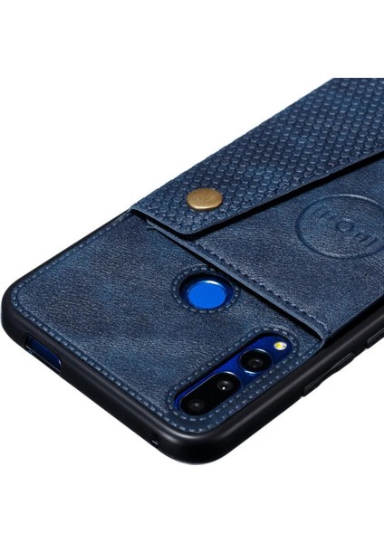 Huawei Y9 Başbakan 2019 Buit Için Cüzdan Kılıf Demir Darbeye Koruyucu (Yurt Dışından)