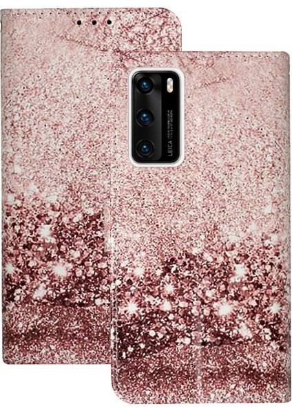 Huawei P40 Için Flip Case Kart Yuvaları Tutucu Mermer Desen Manyetik Pu Tam (Yurt Dışından) indirimleri