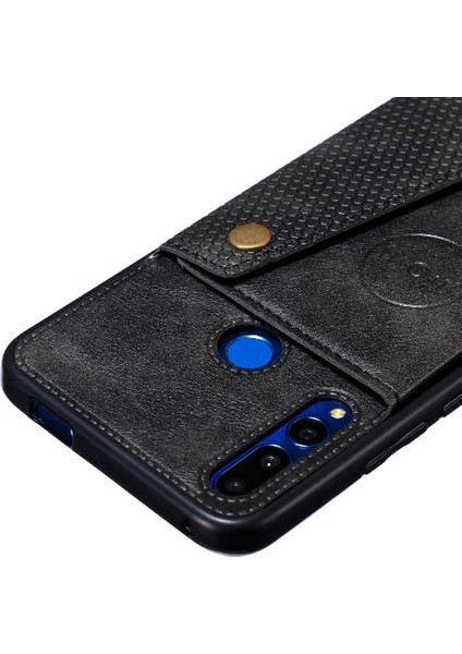 Huawei Y9 Başbakan 2019 Buit Için Cüzdan Kılıf Demir Darbeye Koruyucu (Yurt Dışından)