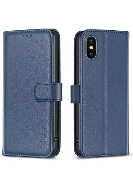 IPhone Xs Max Çoklu Kart Yuvası Çok Renkli Cüzdan Deri Için Flip Case (Yurt Dışından)