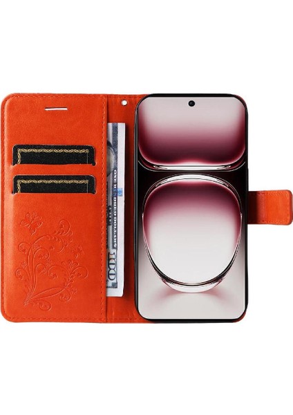 Oppo Için Kılıf Card 12 Pro 5g Flip Kickstand Pu Deri Kart Yuvası ile (Yurt Dışından) modelleri