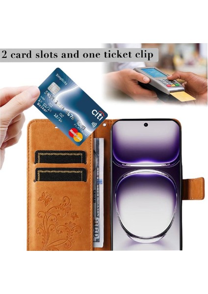 Kart Yuvası Standı Flip Pu ile Oppo Oppo 12 5g Darbeye Dayanıklı Kapak Için Kılıf (Yurt Dışından) fırsatları