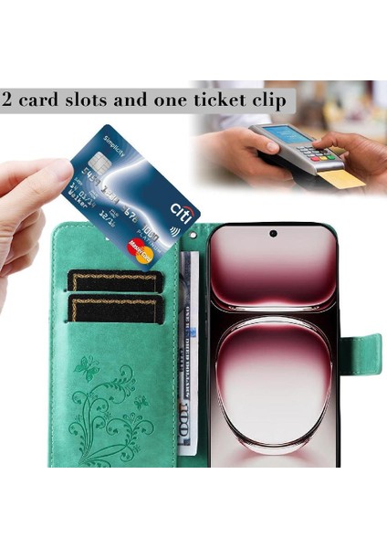 Oppo Için Kılıf Card 12 Pro 5g Flip Kickstand Pu Deri Kart Yuvası ile (Yurt Dışından) modelleri