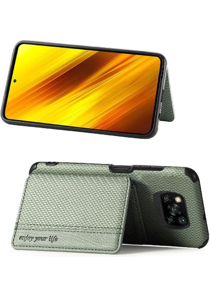 Xiaomi Poco X3 Pro Manyetik Kart Tutucu Rfıd Engelleme Için Kılıf Komple (Yurt Dışından) fiyatları
