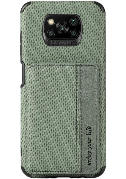 Xiaomi Poco X3 Pro Manyetik Kart Tutucu Rfıd Engelleme Için Kılıf Komple (Yurt Dışından) modelleri