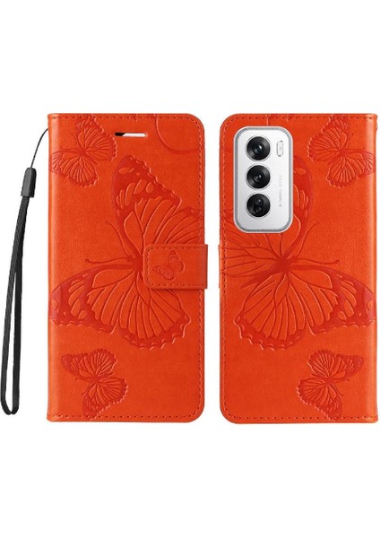 Kart Yuvası Standı Flip Pu ile Oppo Oppo 12 5g Darbeye Dayanıklı Kapak Için Kılıf (Yurt Dışından)