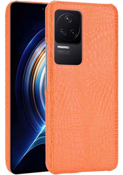 Xiaomi Poco F4 Gt Anti Scratch Klasik Timsah Için Şık Klasik Durumda (Yurt Dışından)