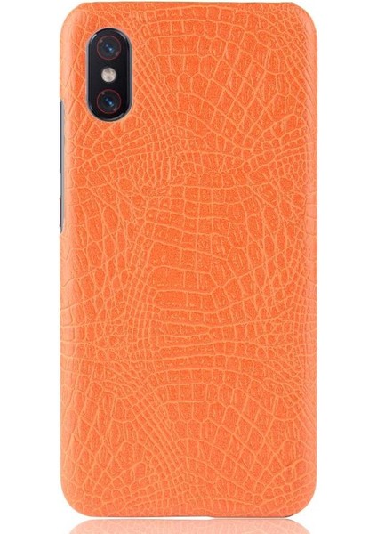 Xiaomi Mi 8 Pro Anti Scratch Klasik Timsah Için Şık Klasik Durumda (Yurt Dışından)