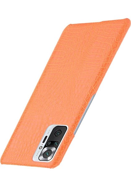 Xiaomi Redmi Not 10 Pro Max Klasik Timsah Için Şık Klasik Durumda (Yurt Dışından)