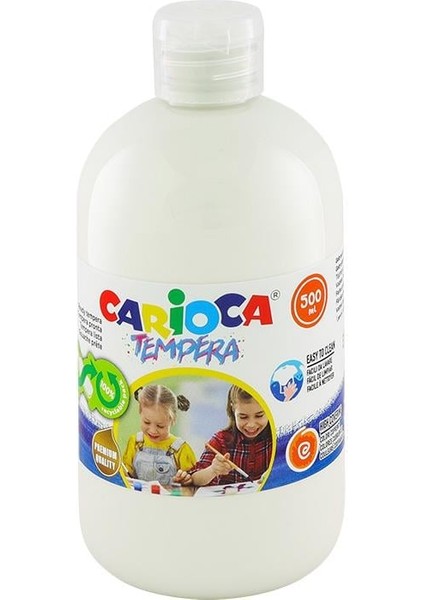Tempera Suluboya Süper Yıkanabilir Beyaz 500 ml