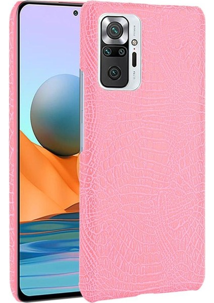 Xiaomi Redmi Not 10 Pro Max Klasik Timsah Için Şık Klasik Durumda (Yurt Dışından)