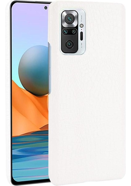 Xiaomi Redmi Not 10 Pro Max Klasik Timsah Için Şık Klasik Durumda (Yurt Dışından)