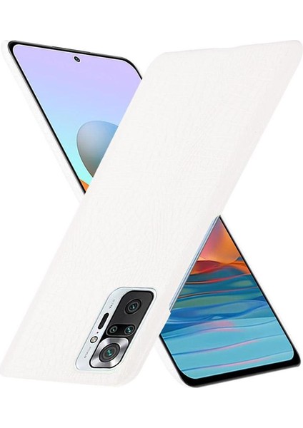 Xiaomi Redmi Not 10 Pro Max Klasik Timsah Için Şık Klasik Durumda (Yurt Dışından)