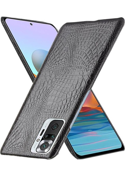 Xiaomi Redmi Not 10 Pro Max Klasik Timsah Için Şık Klasik Durumda (Yurt Dışından)