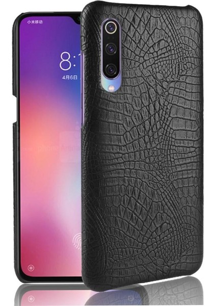 Xiaomi Mi 9 Se Klasik Timsah Moda Kapak Için Şık Klasik Durumda (Yurt Dışından)