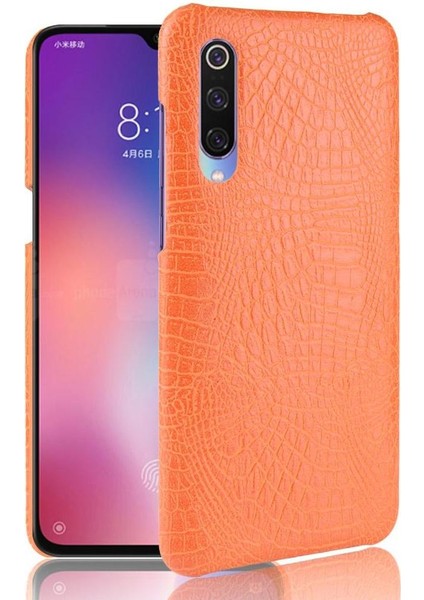 Xiaomi Mi 9 Se Klasik Timsah Moda Kapak Için Şık Klasik Durumda (Yurt Dışından)