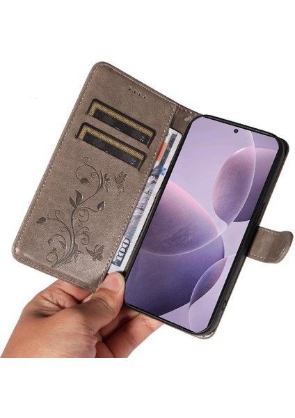 Xiaomi Redmi K70 Cüzdan Telefon Kılıfı Için Kılıf Kabartmalı Kelebek ile Yüksek (Yurt Dışından) indirimleri