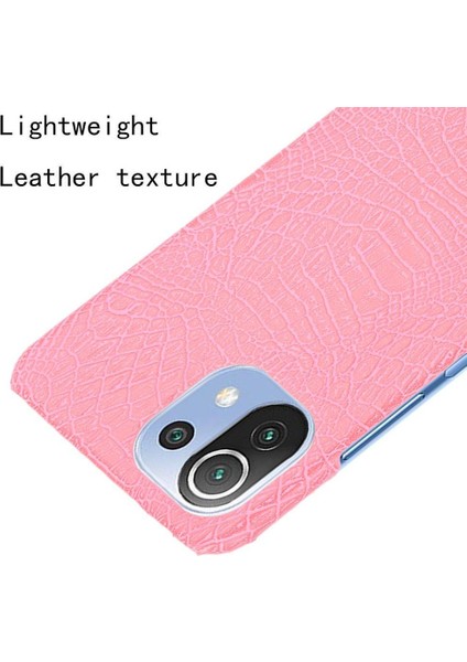 Xiaomi Mi 11 Lite Klasik Timsah Moda Kapak Için Şık Klasik Durumda (Yurt Dışından) indirimleri