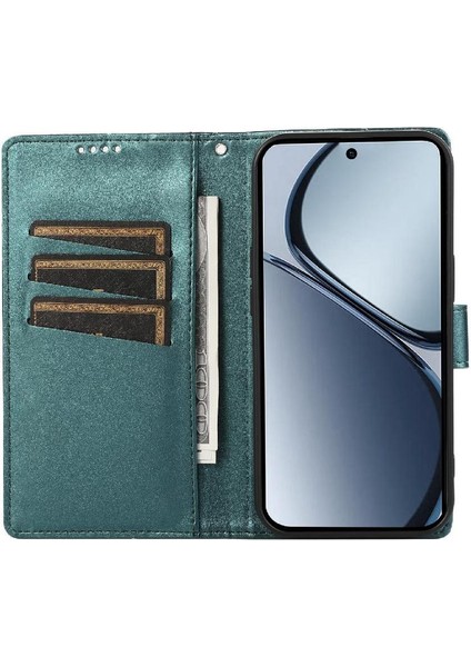 Realme C65 Üç Kart Yuvaları Için Flip Case Kickstand Şok Emici (Yurt Dışından) fırsatları