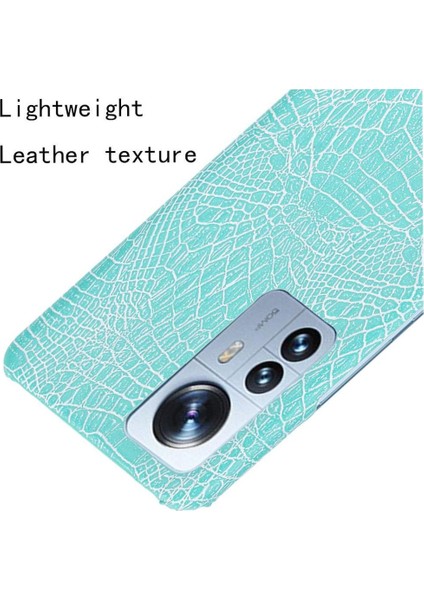 Xiaomi 12 Pro Anti Scratch Klasik Timsah Için Şık Klasik Durumda (Yurt Dışından)